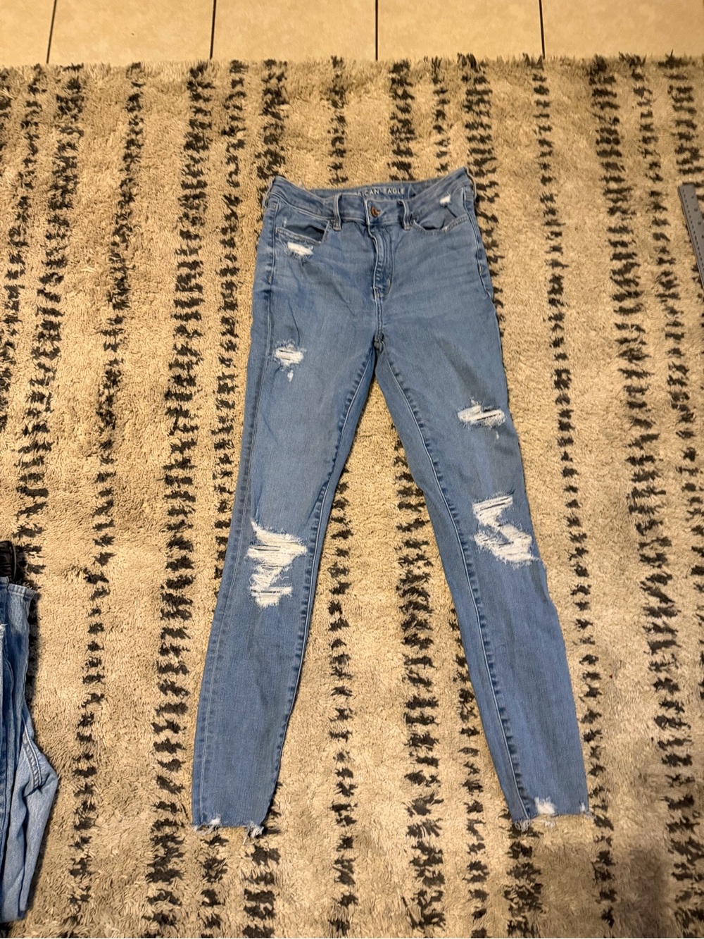 american eagle next level stretch skinny jeans